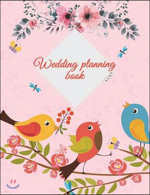Wedding Planning Book: Pink Wedding Planner, Guest Book, Wedding Checklist, Perfect Wedding Gift, Wedding Log, Wedding Planning Notebook 120