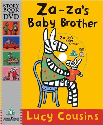 Za Za's Baby Brother (Book & DVD)