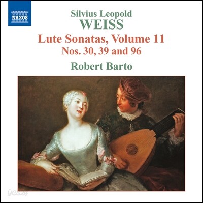 Robert Barto 바이스: 류트 소나타 11집 - 30 36 39번 (Silvius Weiss: Sonatas for Lute Vol.11)