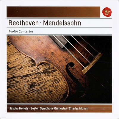 Jascha Heifetz 亥 / ൨: ̿ø ְ - ߻  (Beethoven: Violin Concerto Op.61 / Mendelssohn: Op.64)