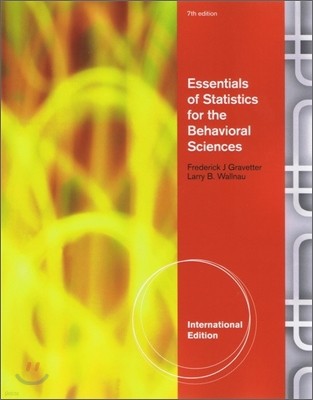 Essentials of Statistics for the Behavioral Science, 7/E (IE)