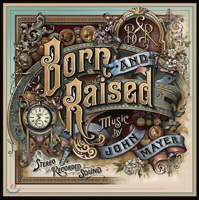 John Mayer — Born And Raised 앨범 커버