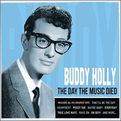 Buddy Holly — The Day The Music Died 앨범 커버