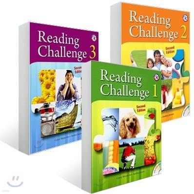 Reading Challenge 1-3 Student's Book with Audio CD, 2/E SET