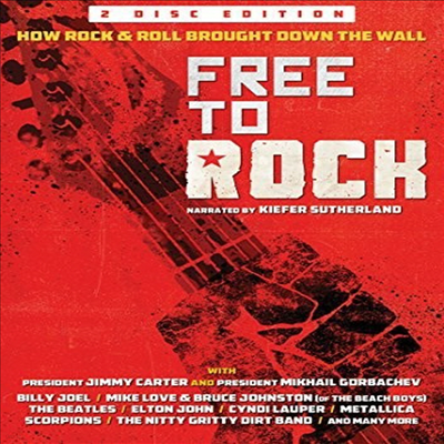 Various Artists - Free To Rock: How Rock & Roll Brought Down The Wall (2DVD)