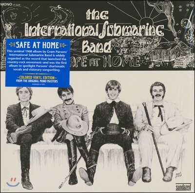 International Submarine Band, Gram Parsons — International Submarine Band (인터내셔널 서브머린 밴드) - Safe At Home 앨범 커버