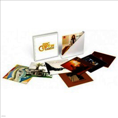 Eric Clapton — Studio Album Collection 1970-1981 (Box Set) 앨범 커버