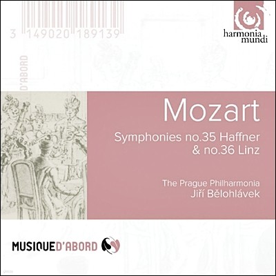 Jiri Belohlavek Ʈ :  35 ʡ, 36 '' (Mozart: Symphonies K.385 'Haffner', K.425 'Linz')