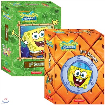 DVD ۺ   1+2 10Ʈ SpongeBob SquarePants