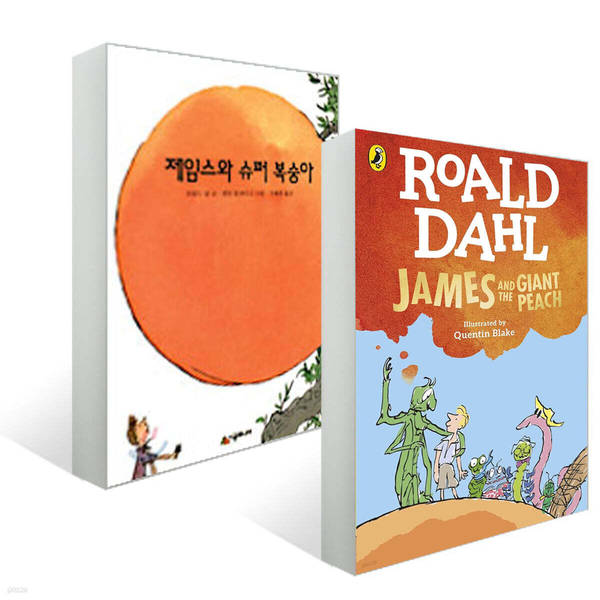 제임스와 슈퍼 복숭아 James and the Giant Peach 원서 번역서 세트