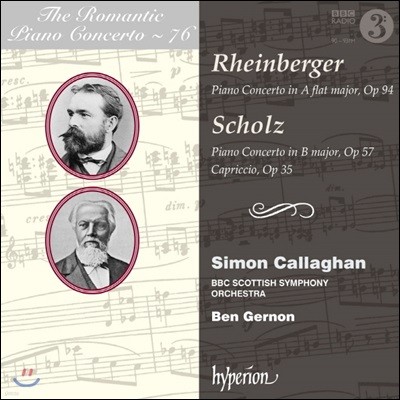  ǾƳ ְ 76 - κ /  (The Romantic Piano Concerto Vol.76 - Rheinberger / Scholz)