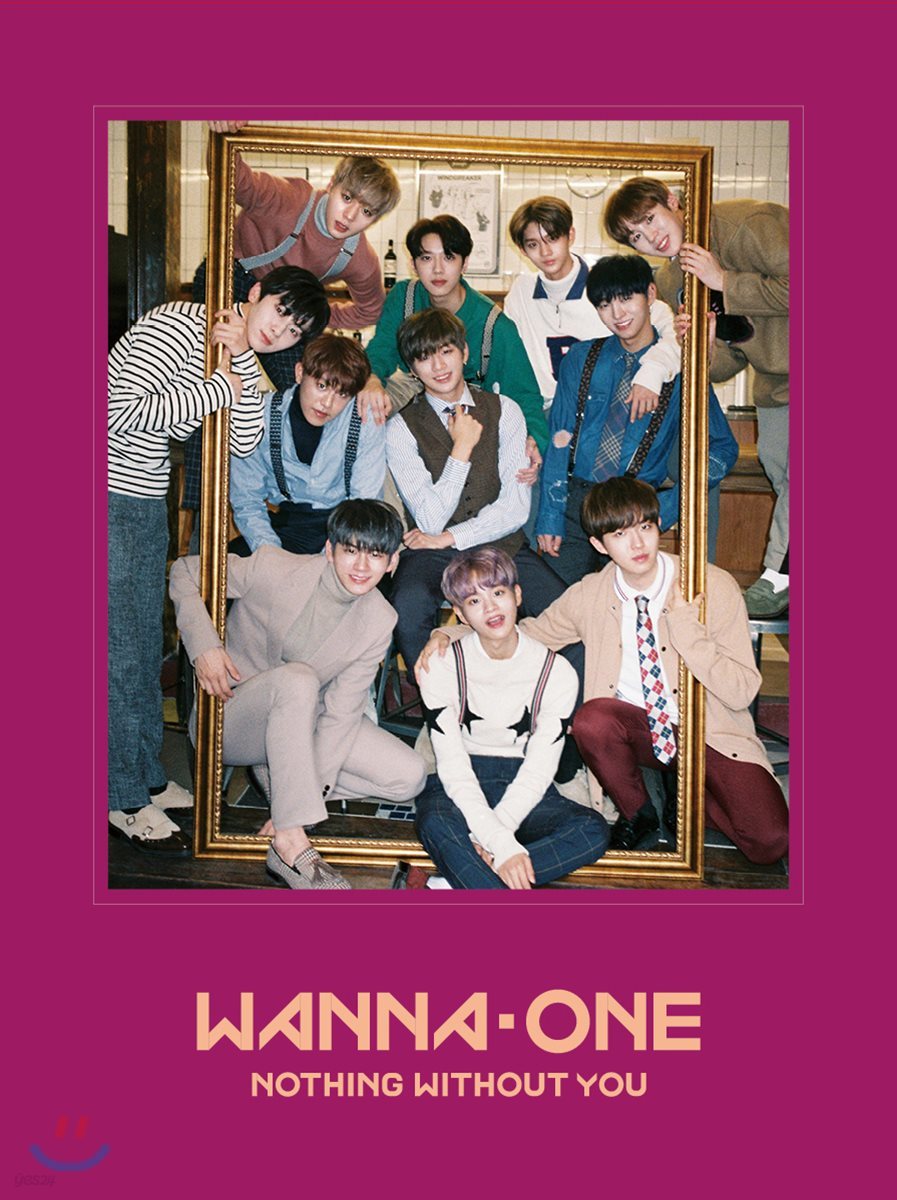 워너원 (Wanna One) - 투비원 프리퀄 리패키지 : 1-1=0 (Nothing without you) [One ver.][와인 컬러]