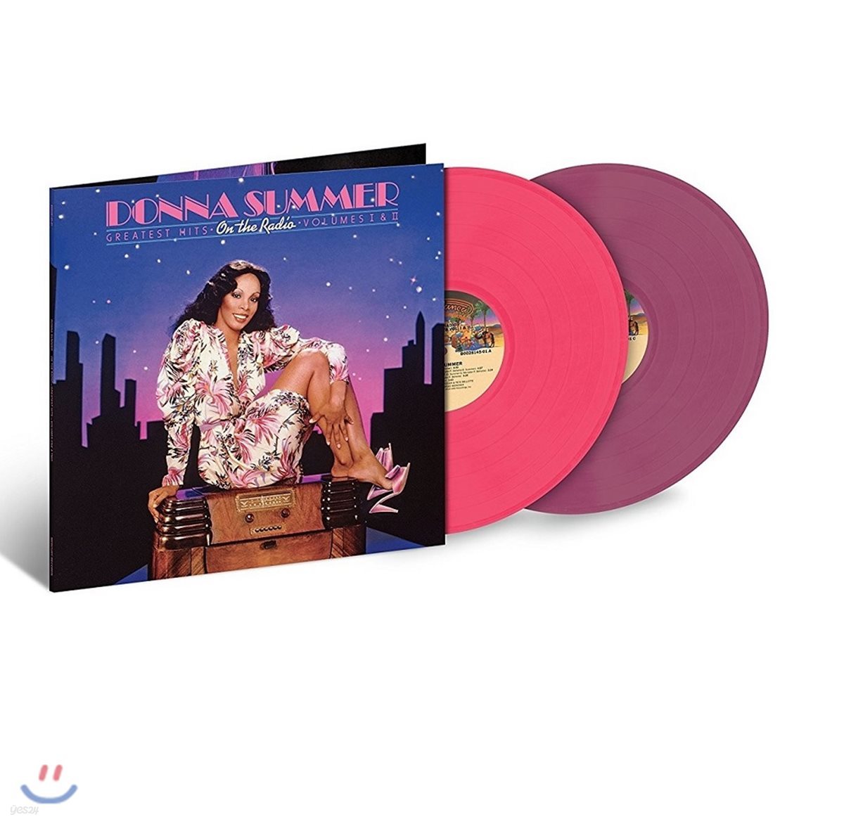 Donna Summer - On The Radio: Greatest Hits Vol I &amp; II 도나 서머 베스트 앨범 [핑크&amp;라벤더 컬러 LP]