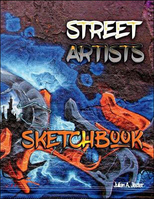 Street Artist Sketchbook - Blue