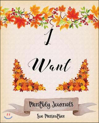 I Want: Short One Month Journal