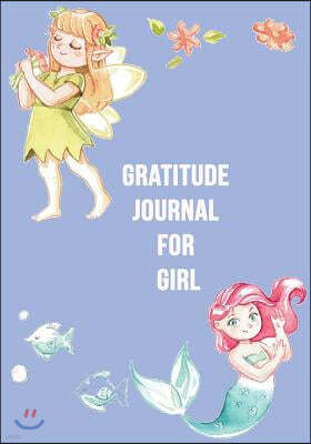 Gratitude Journal for Girls: Kids Gratitude Journal, Gratitude book for Children, Gratitude Journal with prompts
