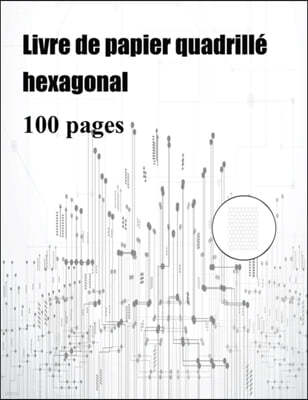 Livre de Papier Quadrill? Hexagonal