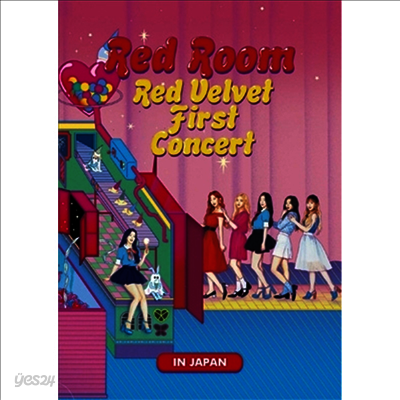 레드벨벳 (Red Velvet) - 1st Concert 'Red Room' In Japan (지역코드2)(2DVD)