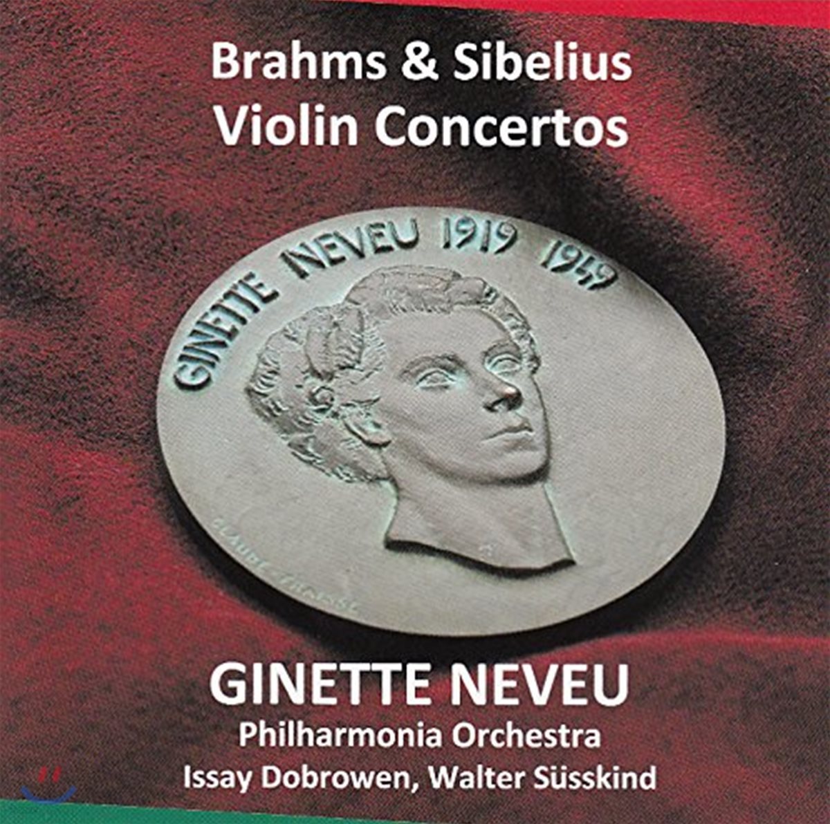 Ginette Neveu 브람스 / 시벨리우스: 바이올린 협주곡 - 지네트 느뵈 (Brahms / Sibelius: Violin Concertos)