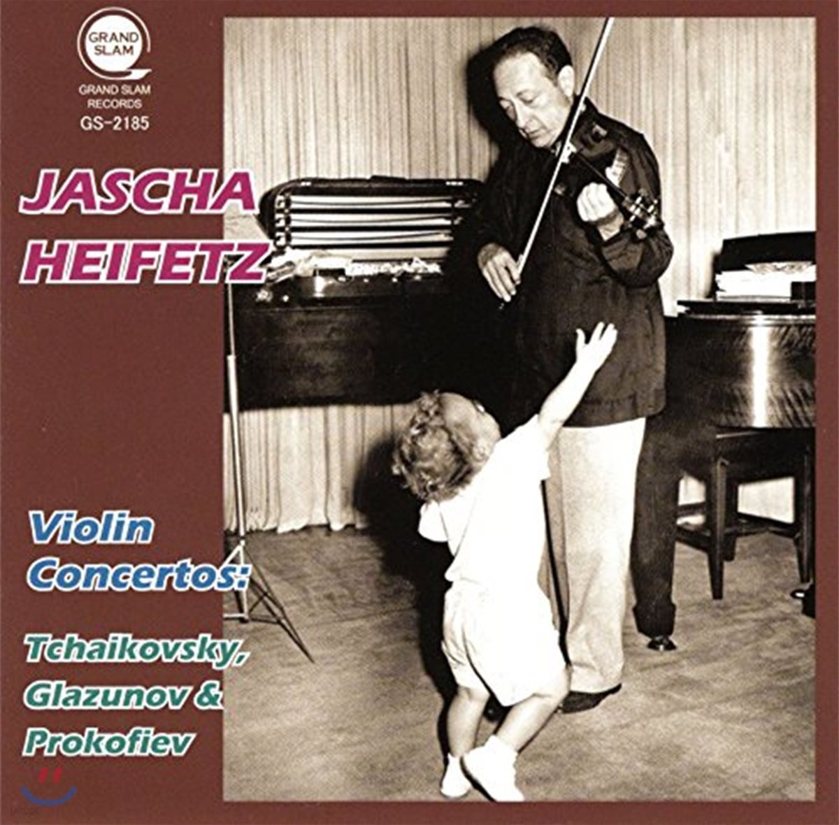 Jascha Heifetz 차이코프스키 / 글라주노프 / 프로코피예프: 바이올린 협주곡집 (Tchaikovsky / Glazunov / Prokofiev: Violin Concertos) 