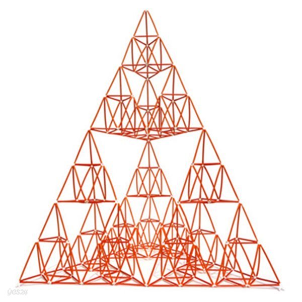 [G12521 4D프레임] 시에르핀스키 삼각형(이등변 3단계)