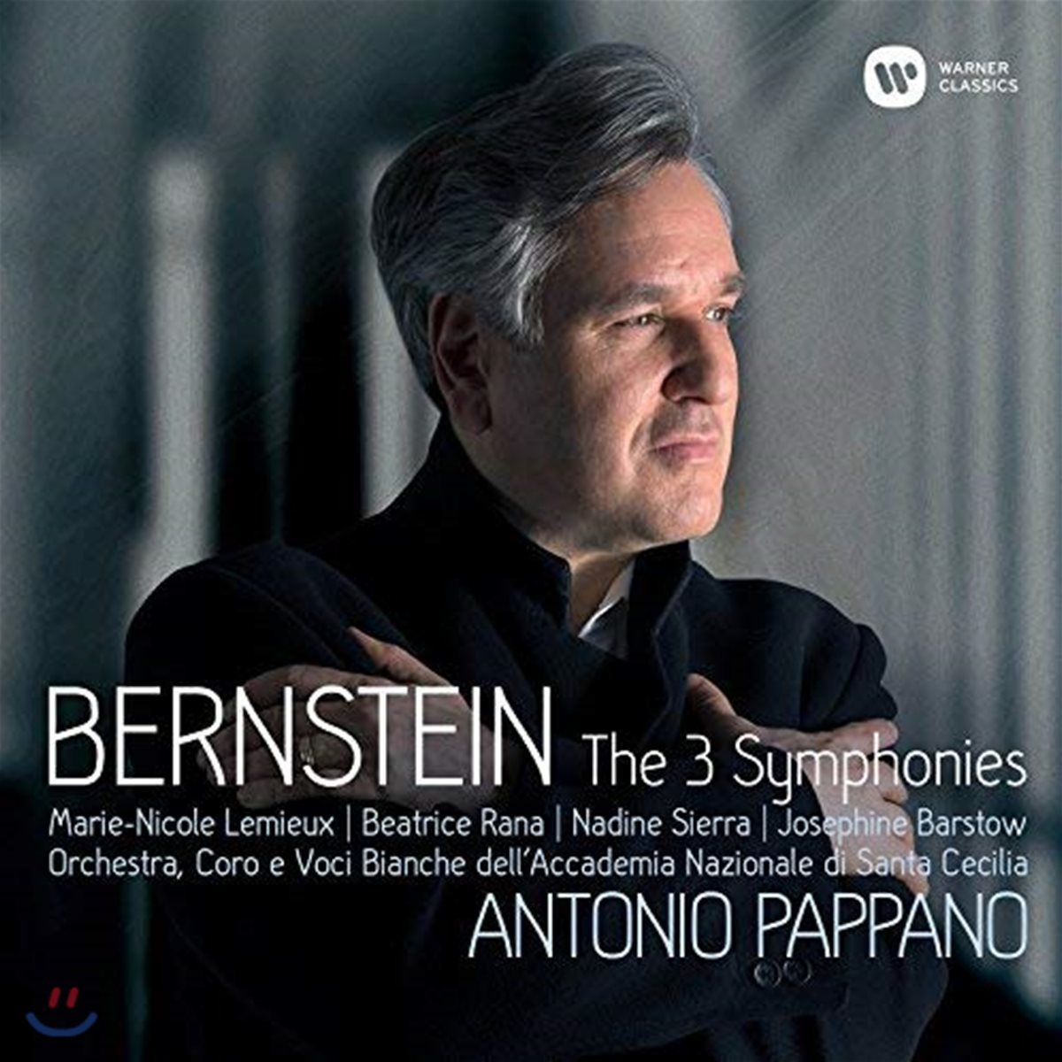Antonio Pappano 레너드 번스타인: 교향곡 1-3번 (Leonard Bernstein: The 3 Symphonies) 안토니오 파파노, 산타체칠리아 음악원 오케스트라