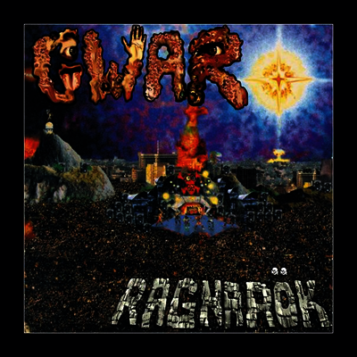 Metal Blade GWAR - Ragnarok (Gray & White Marbled LP)