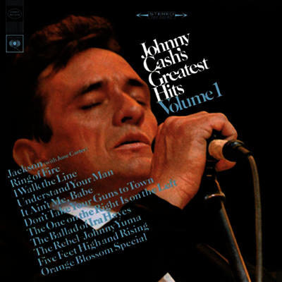 Johnny Cash — Johnny Cash's Greatest Hits 앨범 커버