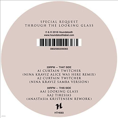 Special Request — Through The Looking Glass 앨범 커버