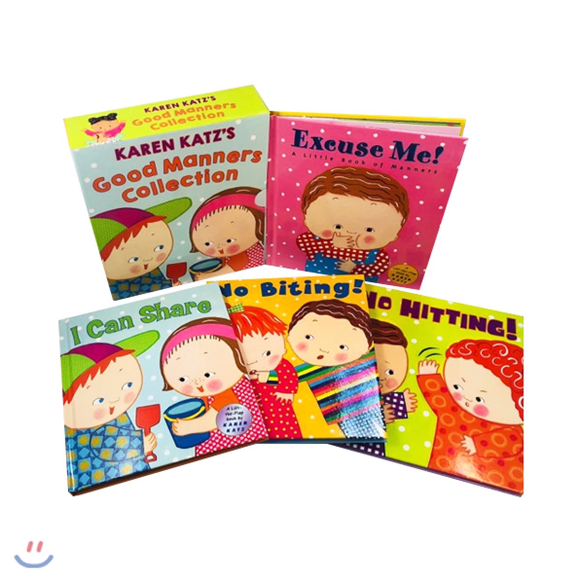 캐런 카츠 우리 아이 매너책 원서 4종 세트 : Karen Katz's Good Manners Collection (4 Board books)