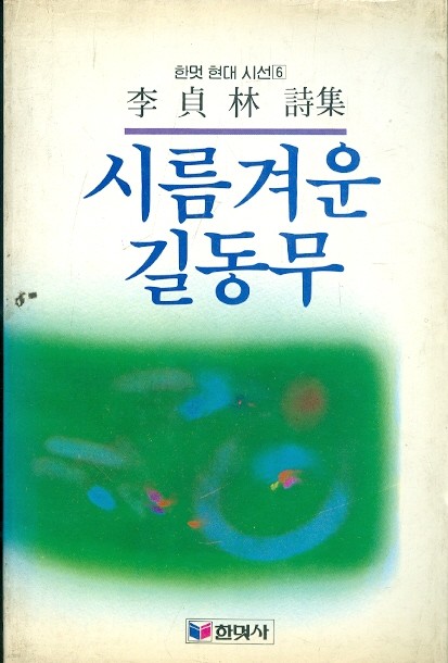 시름겨운 길동무 - 이정림 시집