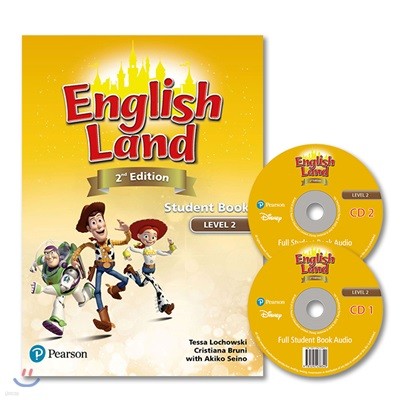 English Land 2/E Level 2 :  Student Book with Audio CD