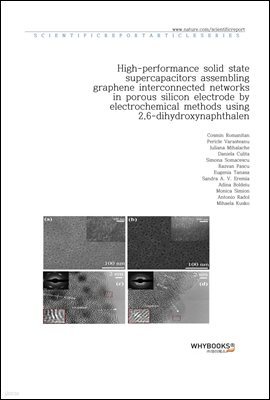 High-performance solid state supercapacitors assembling graphene interconnected networks in porous silicon electrode by electrochemical methods using 2,6-dihydroxynaphthalen