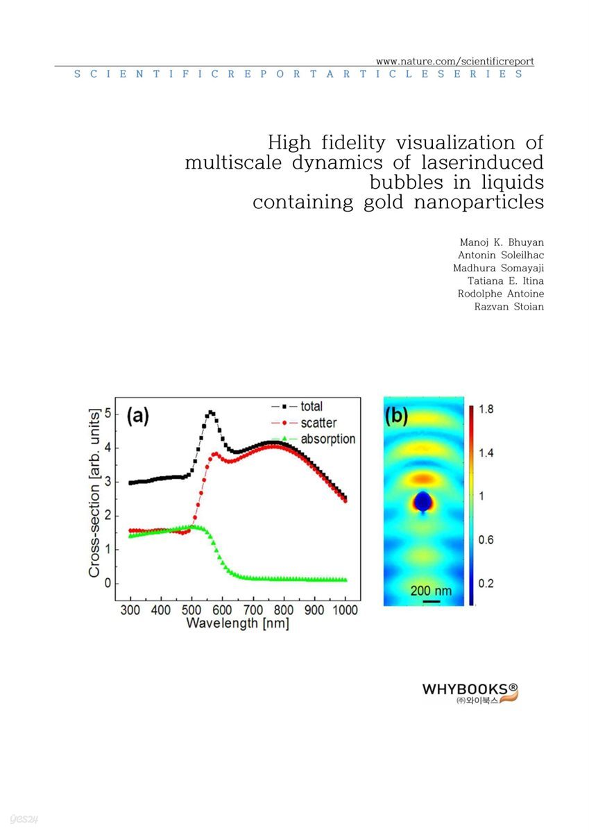 High fidelity visualization of multiscale dynamics of laser-induced bubbles in liquids containing gold nanoparticles