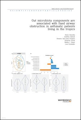 Gut microbiota components are associated with fixed airway obstruction in asthmatic patients living in the tropics