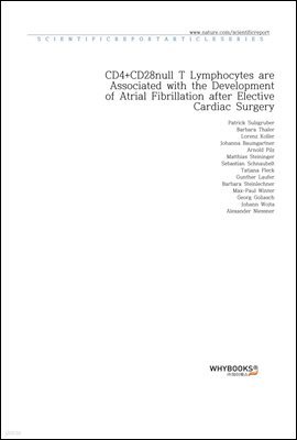 CD4+CD28null T Lymphocytes are Associated with the Development of Atrial Fibrillation after Elective Cardiac Surgery