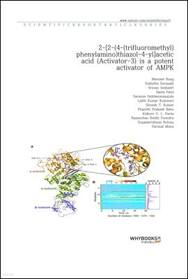 2-[2-(4-(trifluoromethyl)phenylamino)thiazol-4-yl]acetic acid (Activator-3) is a potent activator of AMPK