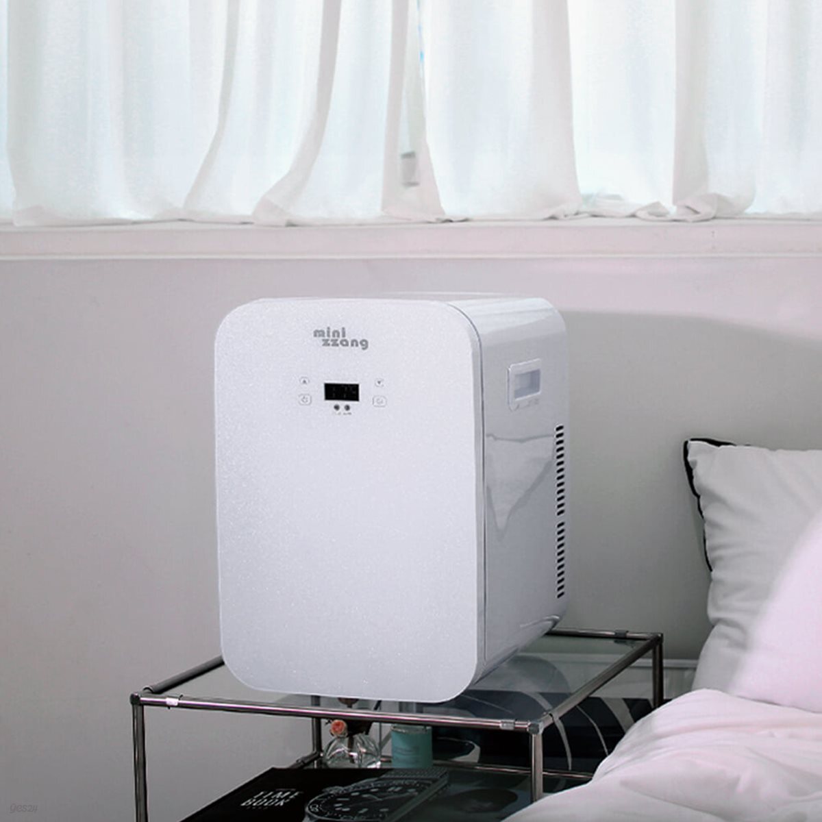[미니짱] 미니냉장고 소형냉장고 화장품냉장고 차량용냉온장고 mz-20 화이트