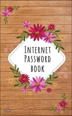 Internet Password Book: A Password Keeper For Record 400+ Website/Username/Password 5"x8" Over 100 Pages: Password Book