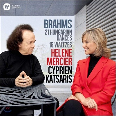 Helene Mercier / Cyprien Katsaris : 21 밡 , 16  (Brahms: 21 Hungarian Dances, 16 Waltzes)