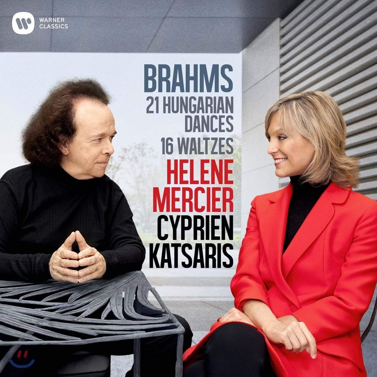 Helene Mercier / Cyprien Katsaris 브람스: 21개의 헝가리 춤곡, 16개의 왈츠 (Brahms: 21 Hungarian Dances, 16 Waltzes)