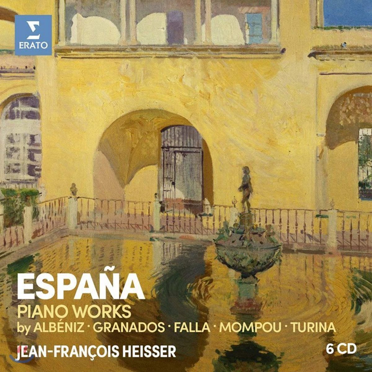 Jean-Francois Heisser 스페인 피아노 작품집 - 알베니즈, 파야, 그라나도스, 몸푸 & 투리나 (Espana - Piano Works by Albeniz, Falla, Granados, Mompou & Turina)
