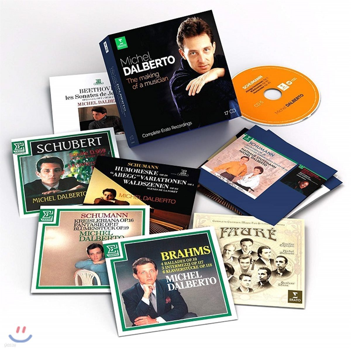 미셸 달베르토 에라토 레이블 녹음 전집 (Michel Dalberto: The Making of a Musician - Complete Erato Recordings)
