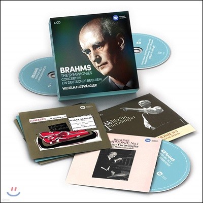 Wilhelm Furtwangler 브람스: 교향곡 전곡, 독일 레퀴엠 - 빌헬름 푸르트뱅글러 (Brahms: The Symphonies, Concertos) 