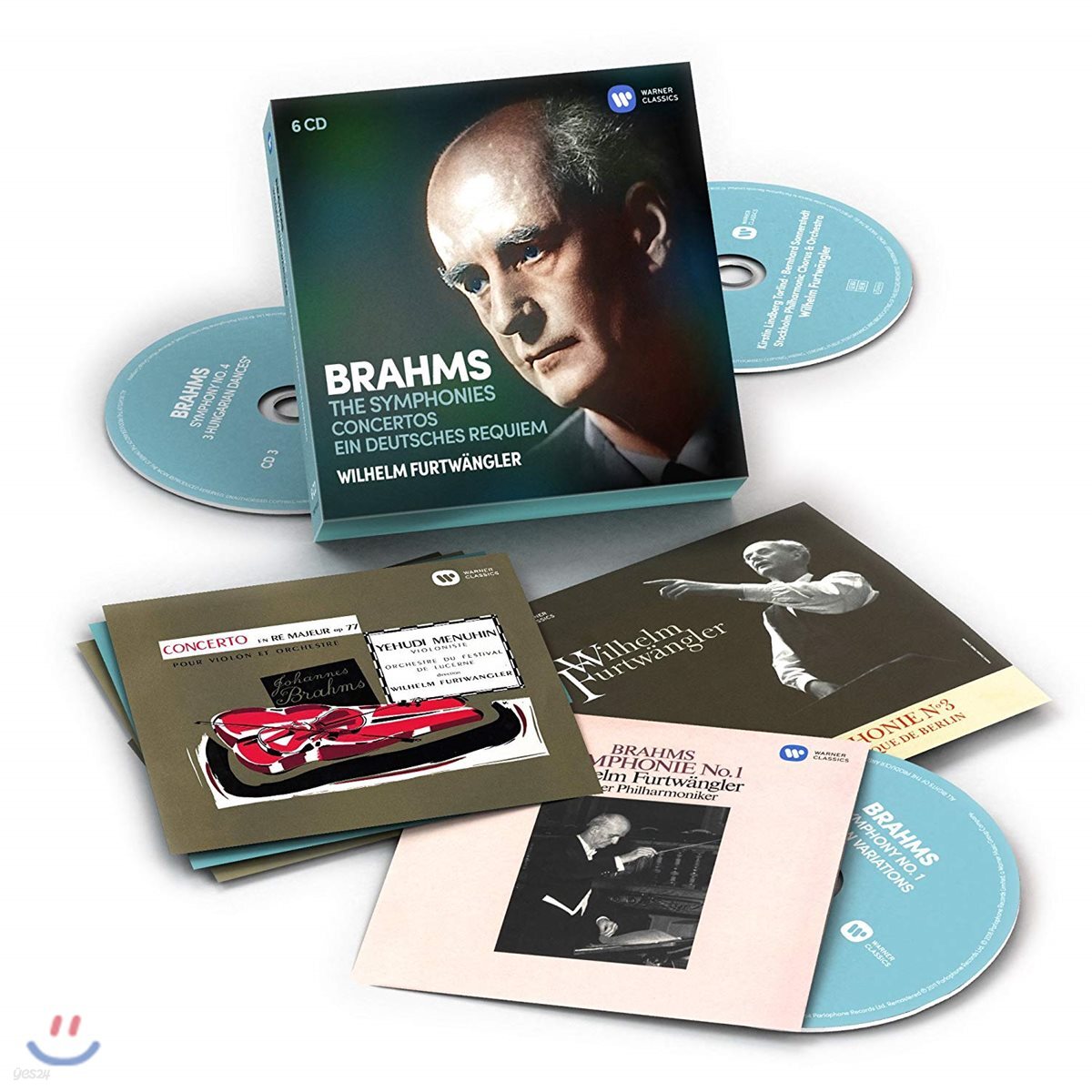 Wilhelm Furtwangler 브람스: 교향곡 전곡, 독일 레퀴엠 (Brahms: The Symphonies, Concertos)