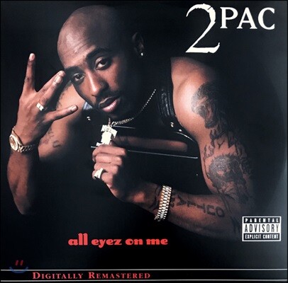 2Pac — All Eyez On Me (Explicit) 앨범 커버