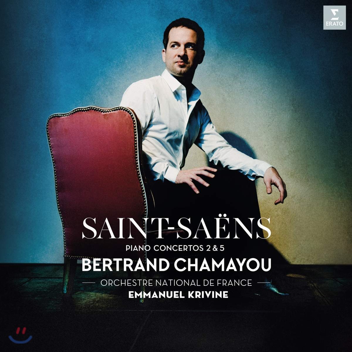 Bertrand Chamayou 생상스: 피아노 협주곡 2, 5번 (Saint-Saens: Piano Concertos 2 &amp; 5) [LP]