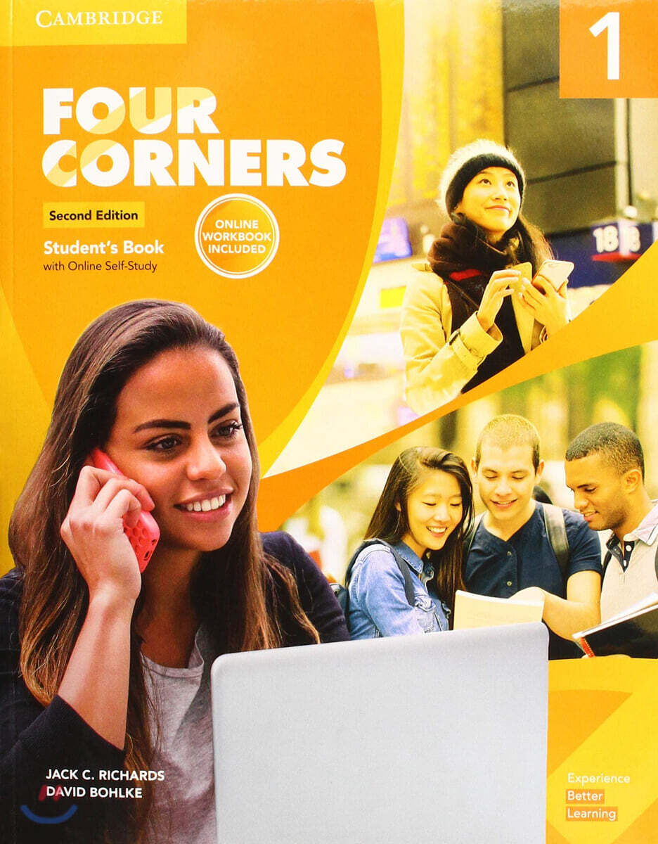 Four Corners Level 1 Student's Book + Online Self-study and Online Workbook Pack