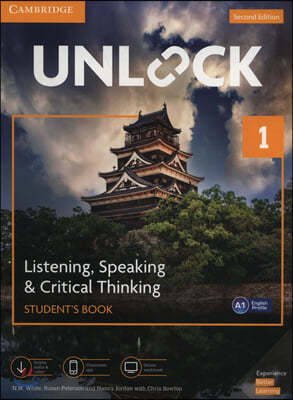 Unlock Level 1 Listening, Speaking & Critical Thinking Student's Book, Mob App and Online Workbook W/ Downloadable Audio and Video