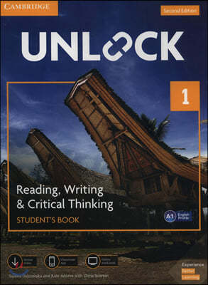 Unlock Level 1 Reading, Writing, & Critical Thinking Students Book, Mob App and Online Workbook w/ Downloadable  